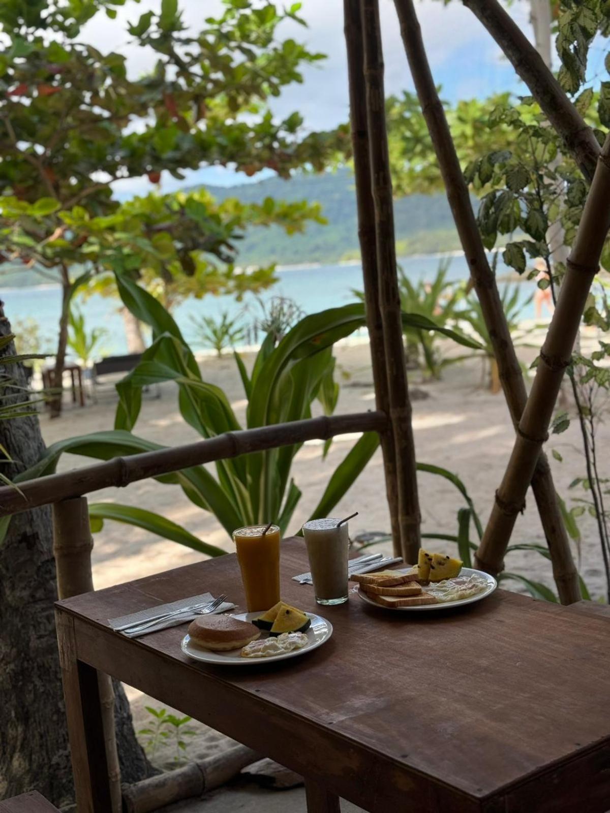 Hotel Bice Camp Darocotan El Nido Exterior foto